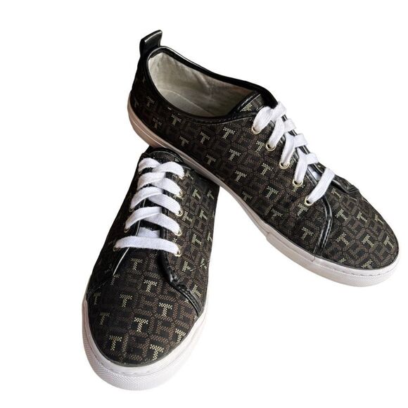 Tommy Hilfiger Logo Lace-Up Shoes -Sz 9 - Picture 10 of 10